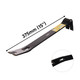 Compact Black Carbon Steel Pry Bar 15 Inch